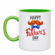 Чашка с надписью Happy Father`s day